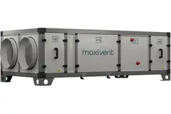 Maxivent WTW luchtbehandelingskast met tegenstroomwisselaar 1200 m³/u horizontaal low profile rechts - M4512